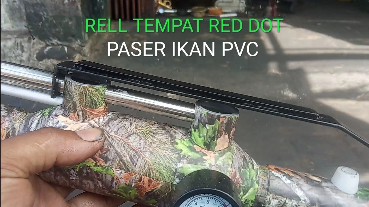 PESANAN MINTA DI BIKINKAN RELL UNTUK TEMPAT RED DOT. PASER IKAN PVC