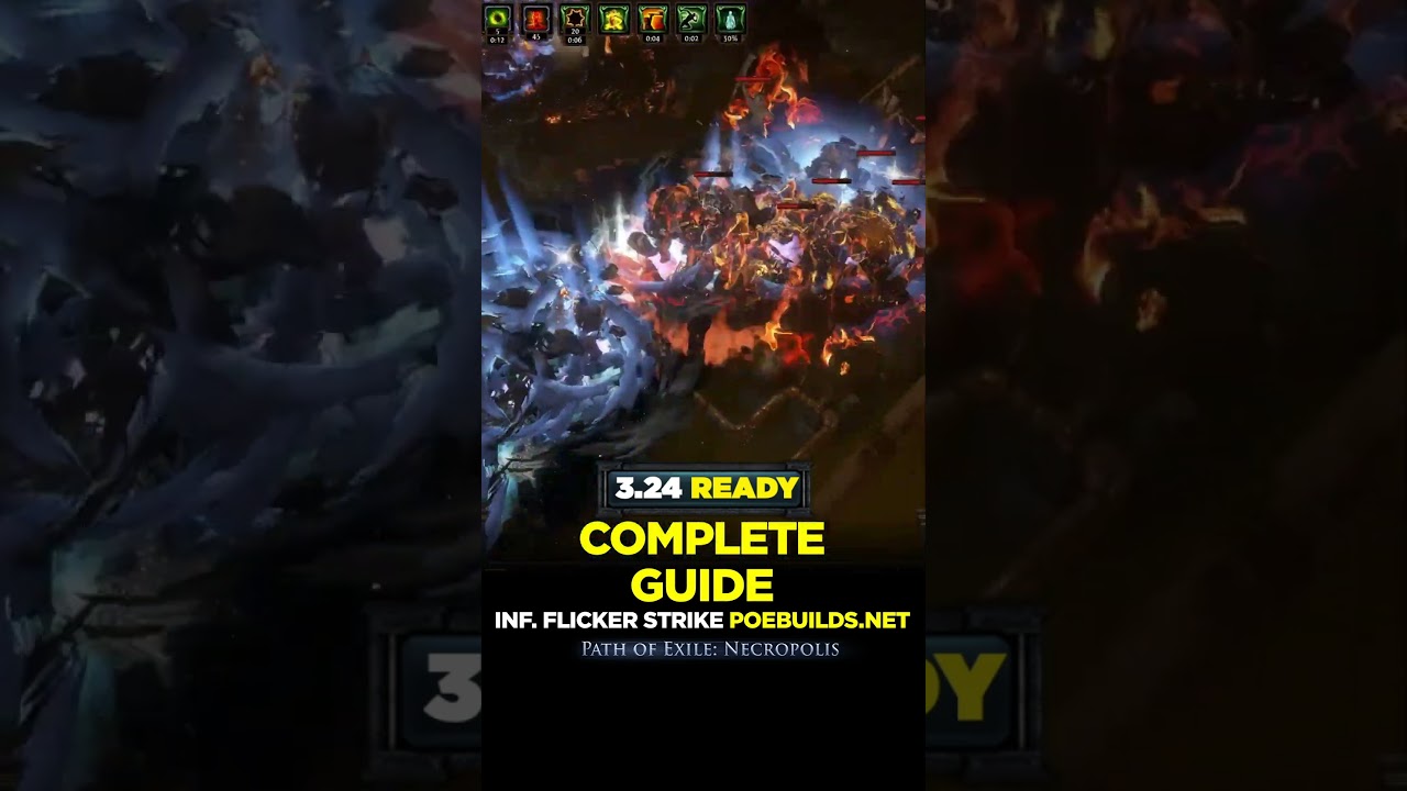 [POE 3.24] INFERNAL FLICKER STRIKE - COMPLETE GUIDE  Poe Builds #shorts #pathofexile #poebuilds #poe