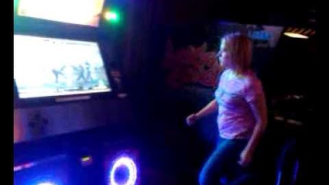 Some DDR fun at Dave and Busters