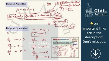 Range of Remainder! Super Easy Tricks⚡| CSAT Math Tricks for UPSC🔥#upscprelims #ias #ips #shorts