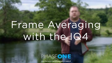Learning | Automated Frame Averaging with the IQ4 | Phase One