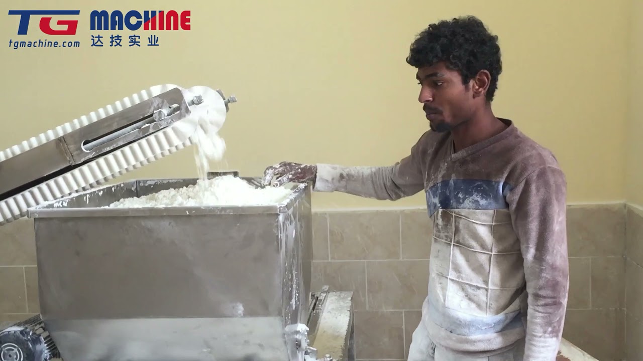 Semi-automatic gummy candy starch mogul production line