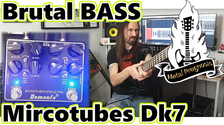 BRUTAL BASS search... Mircotubes D7K Demonfx (Darkglass Clone) into a Kustom bass amp and e609...