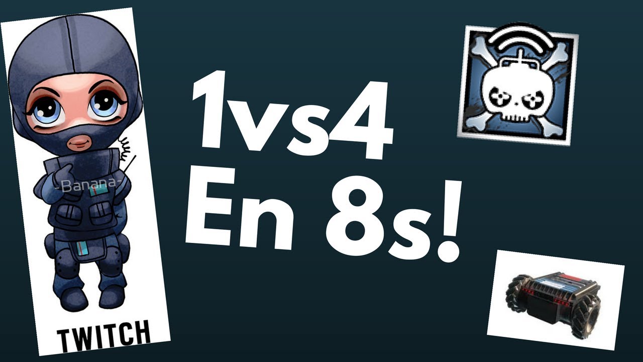 [FR] UN CLUTCH 1V4 en 8s!! - Rainbow Six Siege - YouTube