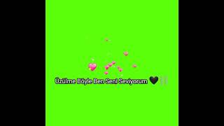 Ben Varım Benğ🌼🤍~Yeşil Ekran Lyrcs❤️⛓️