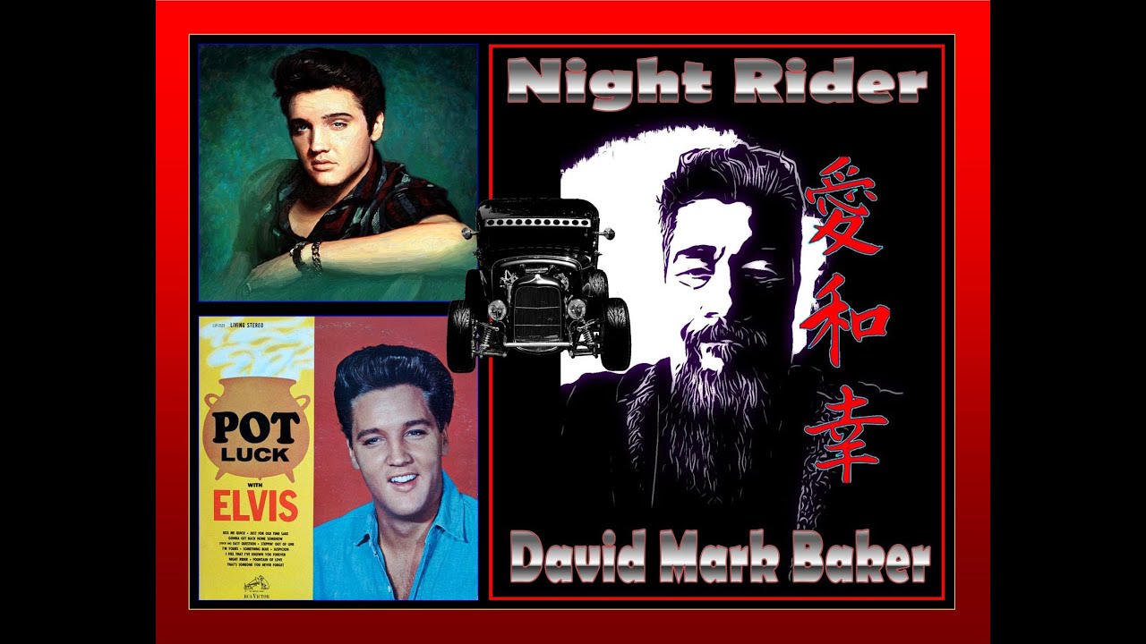 Night Rider by Elvis Presley-(drum cover with David Mark Baker)-GoPro HERO 8-2024