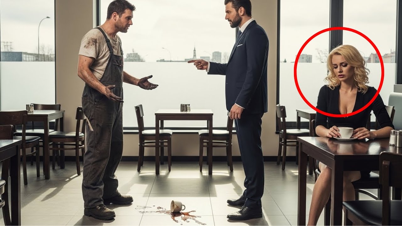 Per 7 mesi nessuno l'ha difesa al bar — solo il meccanico ha notato cosa lei nascondeva...