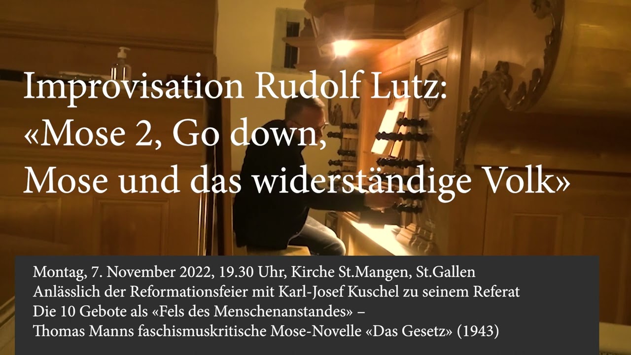 Improvisationen zum Mose von Rudolf Lutz