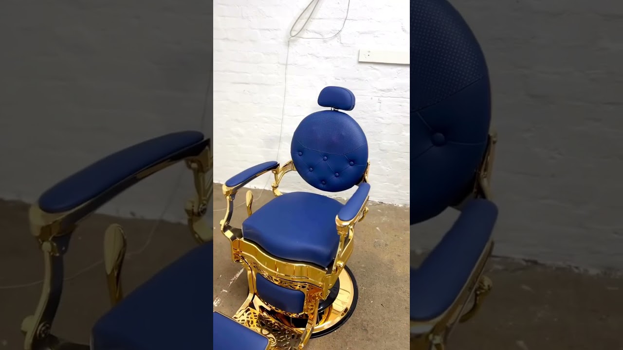 360-Degree Swivel Barber Chair – Smooth Movement, Maximum Comfort!