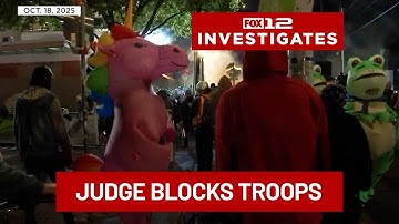 Federal judge blocks National Guard deployment to Portland