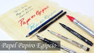 Papel Papiro Egípcio Original