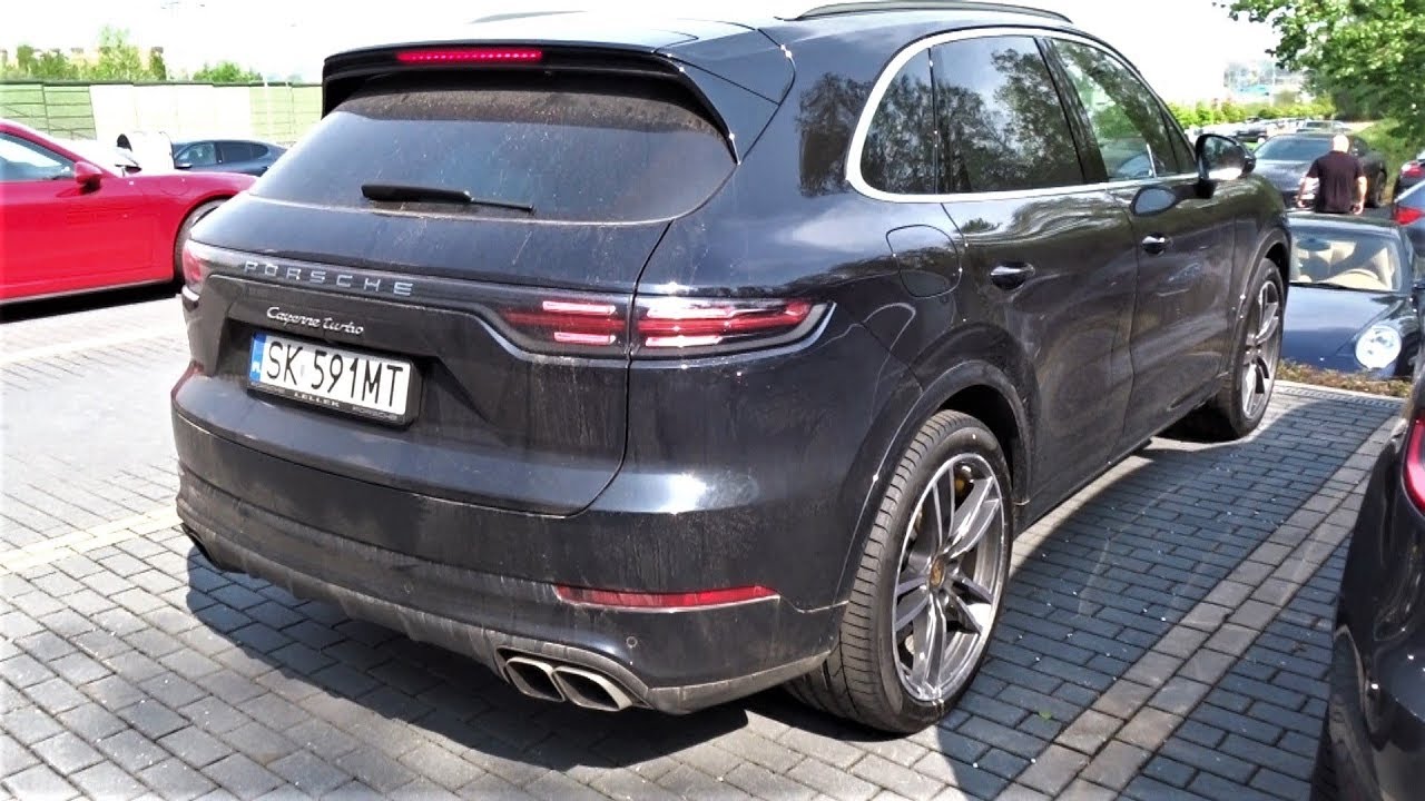 SOUND! THE NEW PORSCHE CAYENNE TURBO 2018 IN KATOWICE