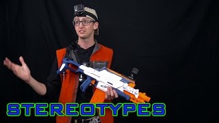 NERF STEREOTYPES | THE CAMERA MAN!
