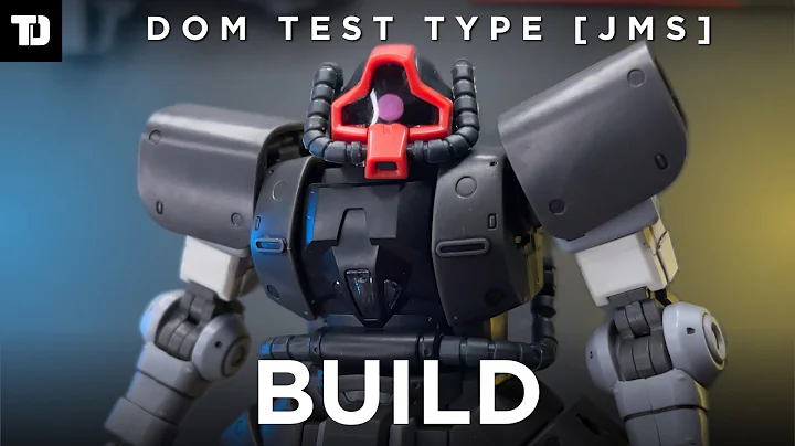 Dom Test Type HG 1/144 | Bootleg | SPEED BUILD| ASMR BUILD | Model kit by JMS