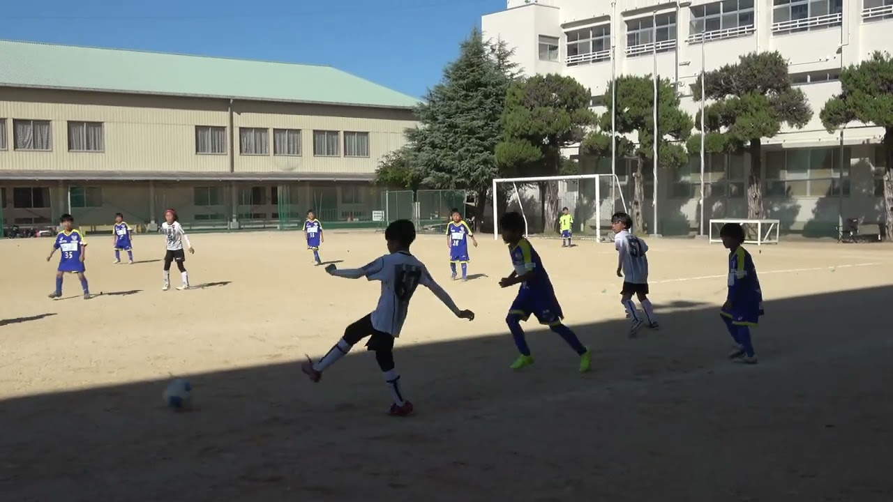 2025/11/22 拓U10 ＴＲＭ FC今治vsゼブラ 後半の途中出場