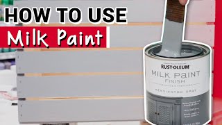 How To Use Rust-Oleum Milk Paint - Ace Hardware