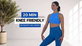 20 KNEE FRIENDLY Glutes & Hamstrings Workout | Lift & Strengthen | DUMBBELLS AND ELASTIC BAND