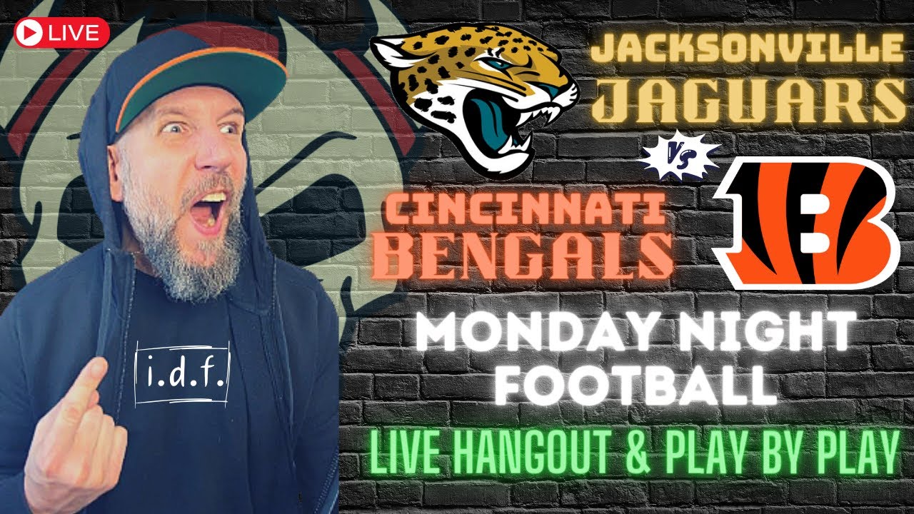 BENGALS vs JAGUARS Live Hangout and Play by Play YouTube