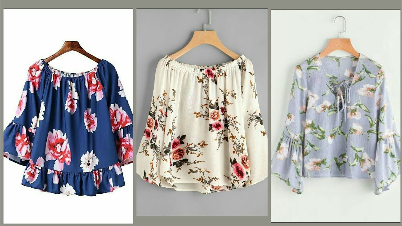 FABULOUS AND OUTSTANDING PRINTED TOPS AND BLOUSES DESIGNS AND IDEAS FOR ...