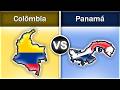 Colômbia vs Panamá | Comparação de Países