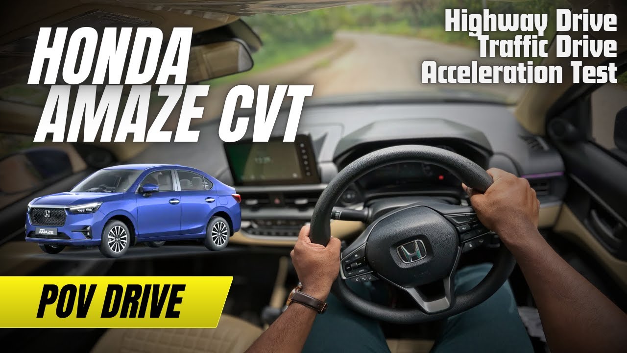 Amaze i-VTEC POV Drive | Better Than the Old Amaze?