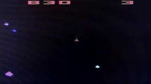 Asteroids on Atari 2600 VCS. Gameplay & Commentary