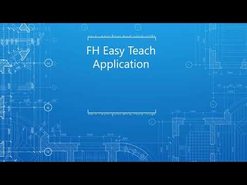 How to configure the FH vision controller for easy teaching