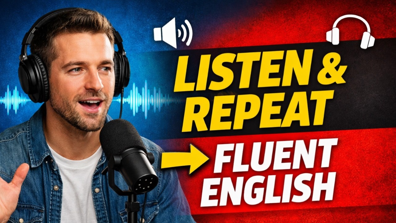 Shadowing English Speaking Practice | Improve Fluency and Pronunciation ...