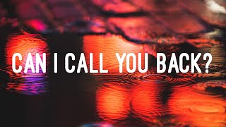 Shy Martin - can I call you back? (Lyrics)