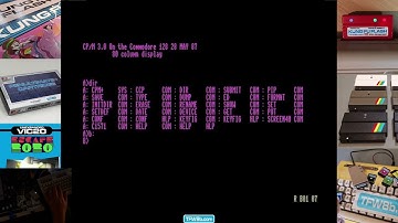 What is the air speed velocity of an unladen swallow? And how do I get files onto a CP/M disk? #C128