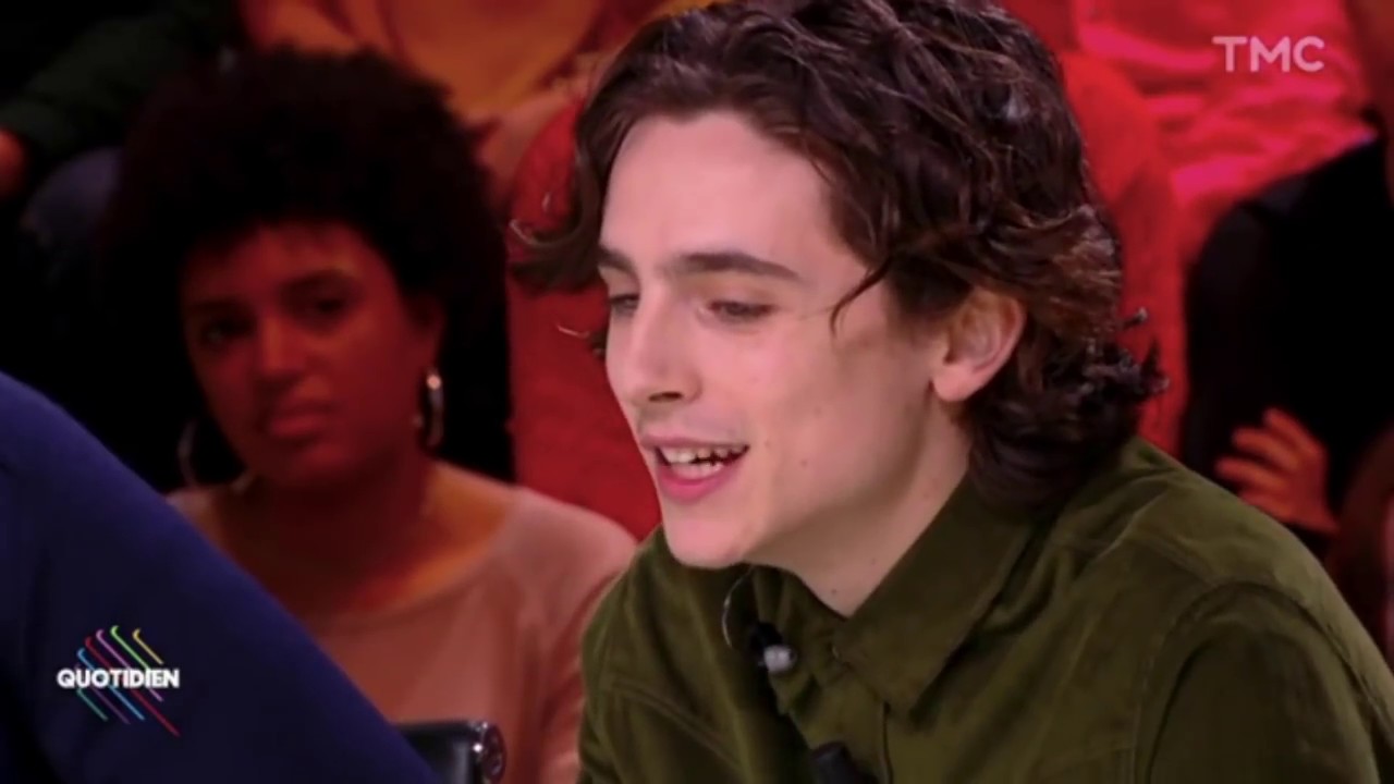 Timothée Chalamet and Armie Hammer on Quotidien (French interview) part