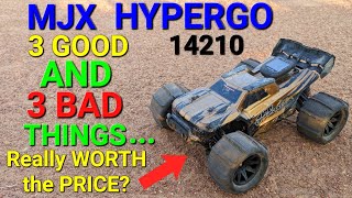 New MJX Hypergo 14210. 3 GOOD things, 3 BAD things...