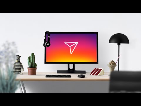 Vídeo: Como você direciona mensagem no Instagram no desktop?