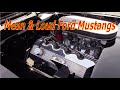 Loud and Mean the sounds of Mustang Boss 429-  Ford SOHC 427- Blown Ford Engines -Hot Rod Mustangs