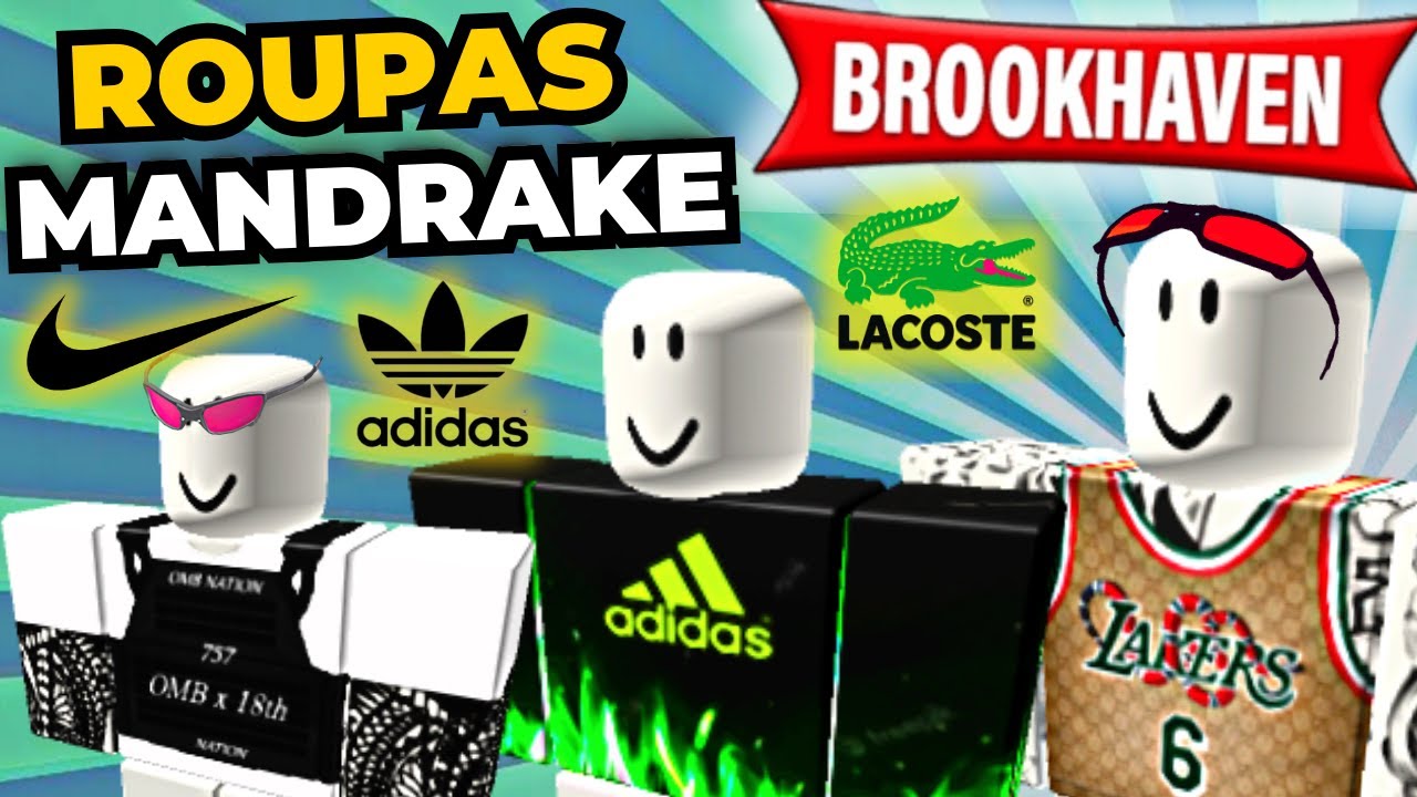 Pegue Roupas MANDRAKE SECRETAS GRÁTIS no Brookhaven - Roblox 2023 