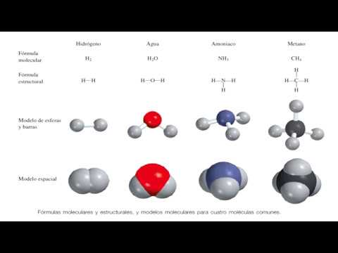 Modelos Moleculares: Modelo de esferas y barras, Modelos espaciales -  YouTube
