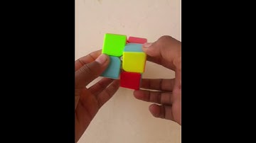 How To Solve 2×2 Rubik Cube @fantasticcubetricks07.19 #shorts #cubetricks #youtubeshorts #shortvideo