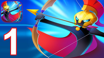 Stick Fight – Shadow Archer Battle Arena - Gameplay Walkthrough Part 1 (Android, iOS)