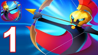Stick Fight – Shadow Archer Battle Arena - Gameplay Walkthrough Part 1 (Android, iOS) screenshot 2