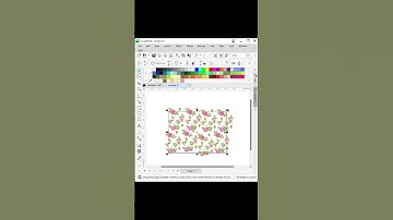 Crafting Stunning Floral Patterns with CorelDRAW: Vector Rose Assembly Tutorial