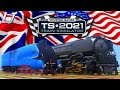 Train Simulator 2021 - Mallard VS UP Challenger [UK vs USA Race]