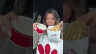 Trying Chick-fil-a Menu Items I’ve Never Had! #foodreview #food