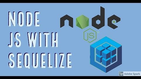 Sequelize ORM - Sequelize example for Shopping Cart Part-1 #20