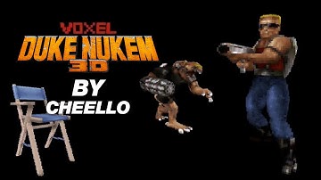 Voxel Duke Nukem 3D 2025 by Cheello - Short showcase (sort of) Download link below