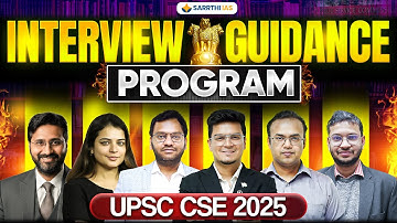 Interview Guidance Program for UPSC CSE 2025: One to One DAF Discussion | Sarrthi IAS