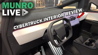 Funky Form & Features: Tesla Cybertruck Interior Review by Munro Live 163,206 views 1 month ago 25 minutes