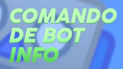 Como fazer comando de Bot info em DBD! | Bot Discord - Tuty