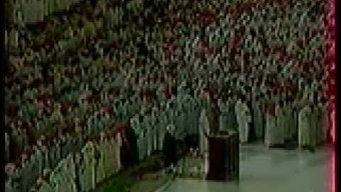 نادر جدا جدا  أول سنة للشريم في الحرم المكي 1412هـ 1991م سورة ق