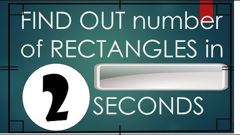 Number of rectangles in a grid