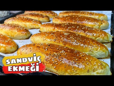 SANDİVİÇ EKMEĞİ #shorts  ✅ DENEMEYEN KALMASIN ????EVDE KOLAY YUMUŞACIK NASIL YAPILIR ???????? EKMEK